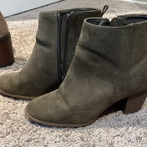 Old navy booties army green